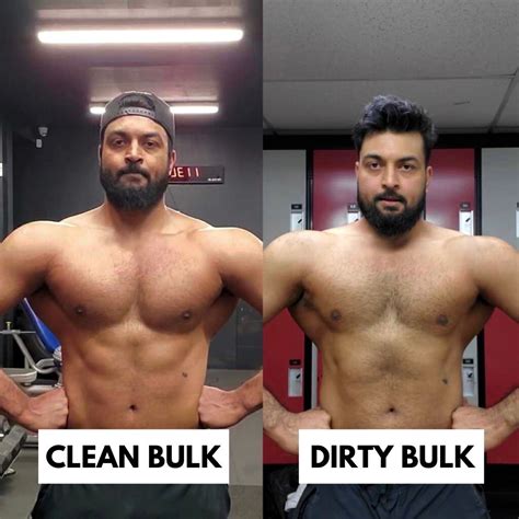 clean bulk vs dirty